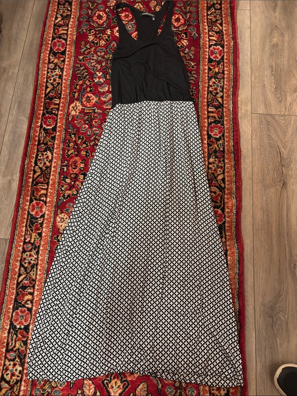 Victoria's Secret Black& White Maxi Dress